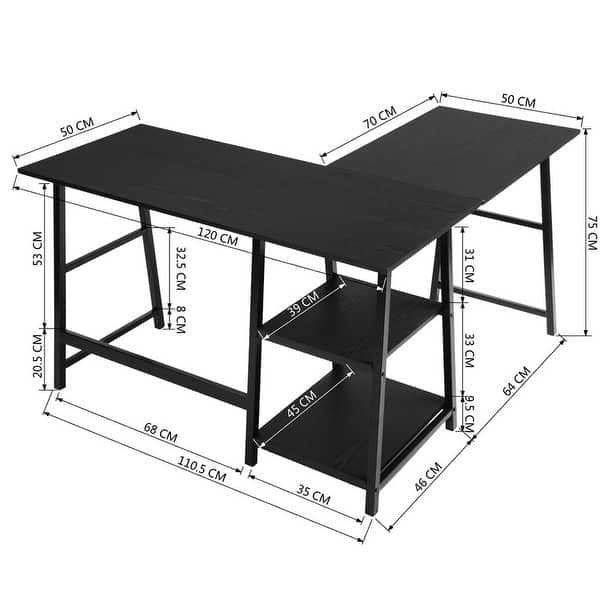 Computer Desk (L-shaped) - Modern & compact - photo 5