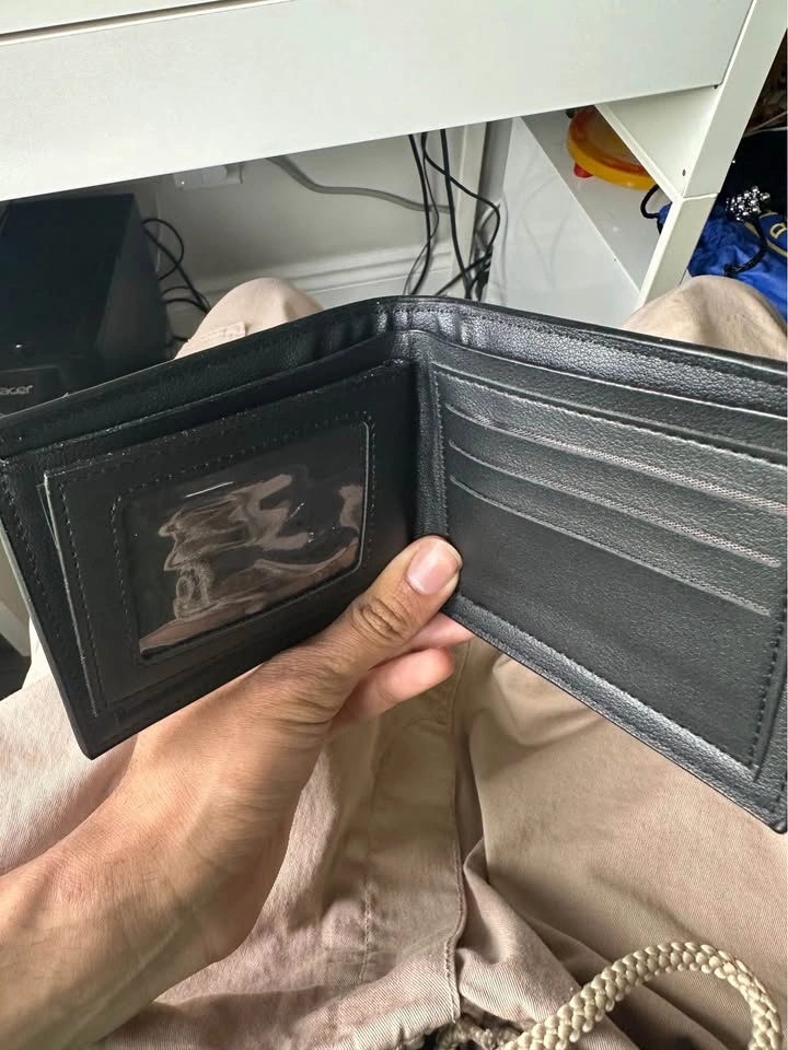 Men’s Black Leather Wallet - photo 5