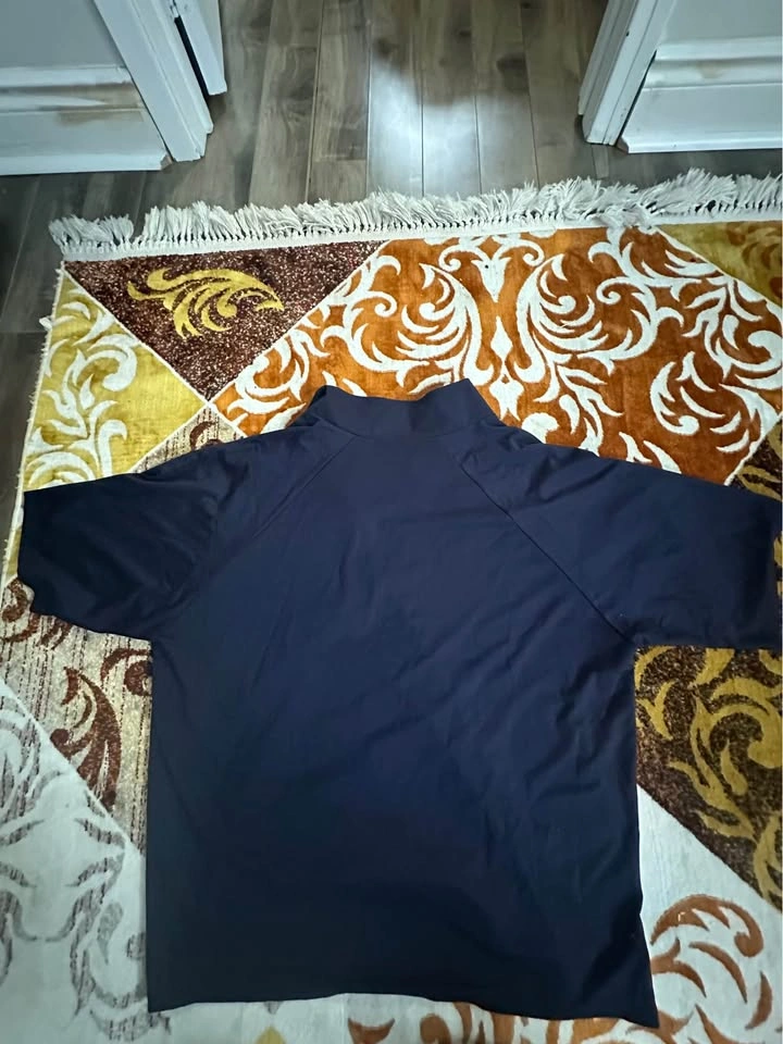 Kutir Japan Half Zip Streetwear Pullover Navy Size L - photo 4