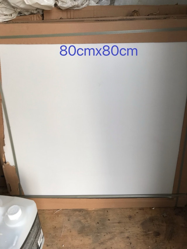 80x80cm white tiles - photo 2