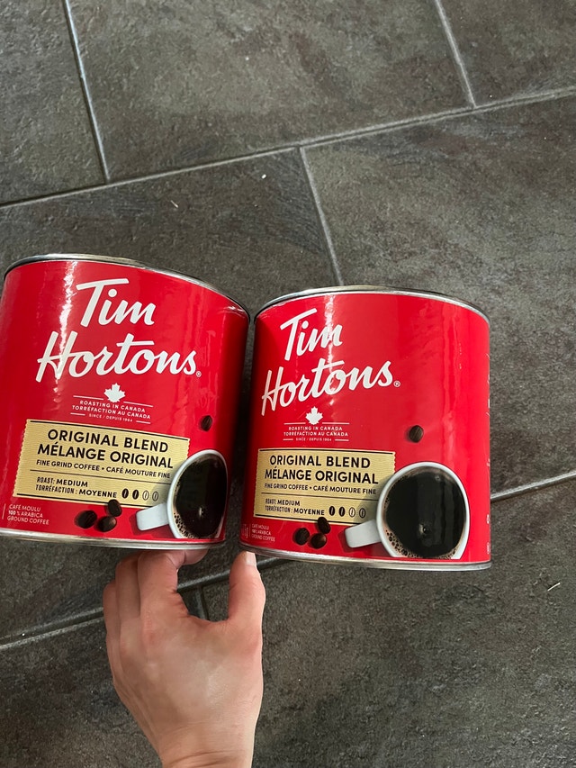 Tim Hortons coffee