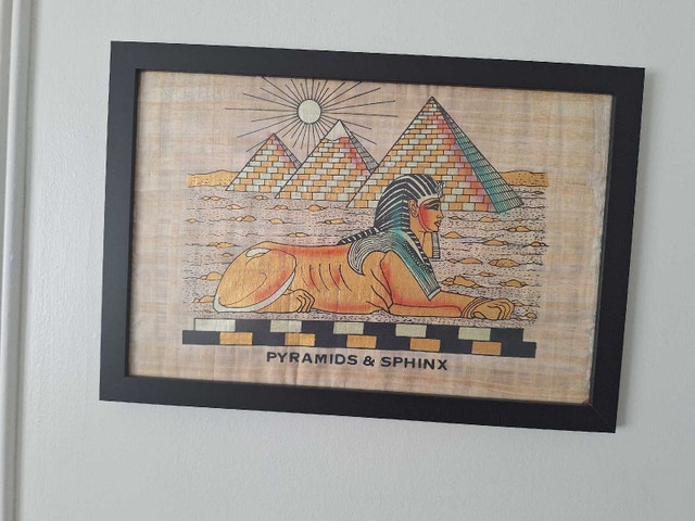 Pyramids & Sphinx Art