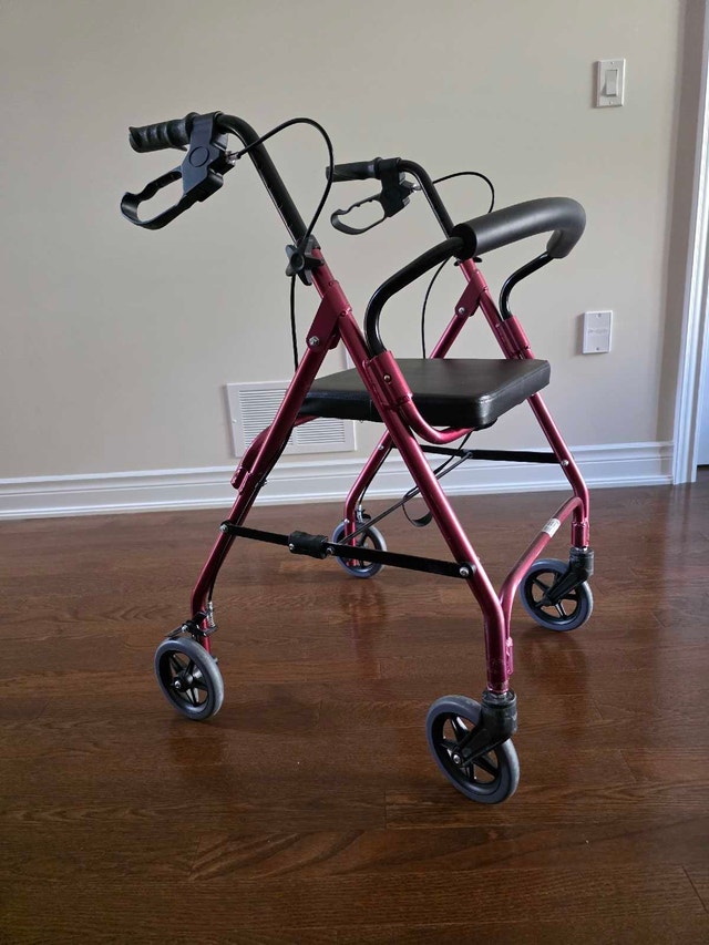 Medline Four-Wheeled Walker
