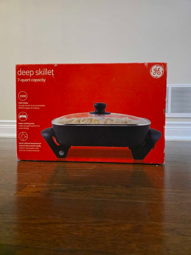 GE Electric Skillet - New Never Used