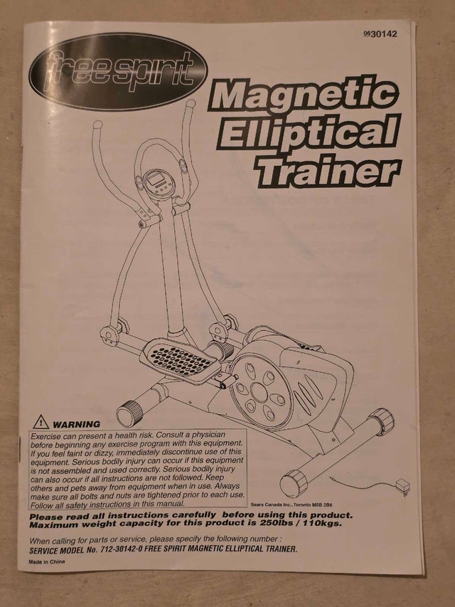 Freespirit Magnetic Elliptical Trainer - photo 5