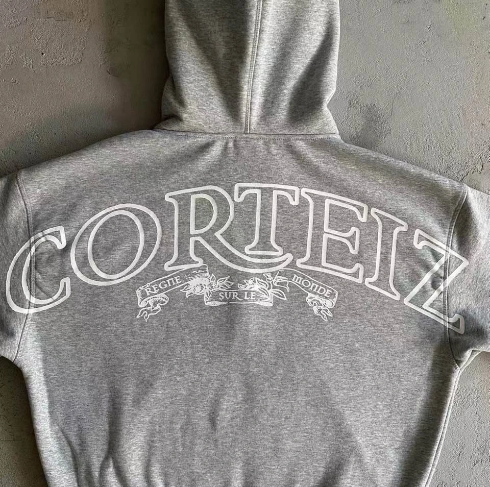 Grey Corteiz Zip Up Hoodie (FULL SET CHEAPER) - photo 3