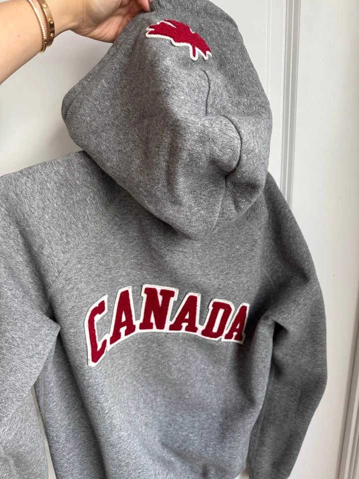 Roots Canada Camp Patches Zip Up Hoodie Women's Size XS - photo 2