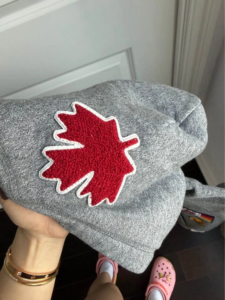 Roots Canada Camp Patches Zip Up Hoodie Women's Size XS - photo 4