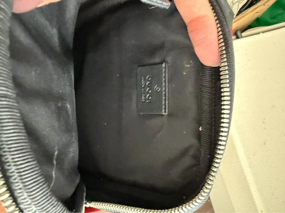 GUCCI GG Supreme Monogram Web Belt Bag - photo 4