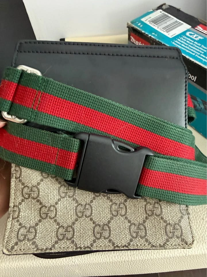 GUCCI GG Supreme Monogram Web Belt Bag - photo 5