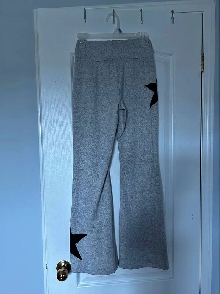 Grey star tights