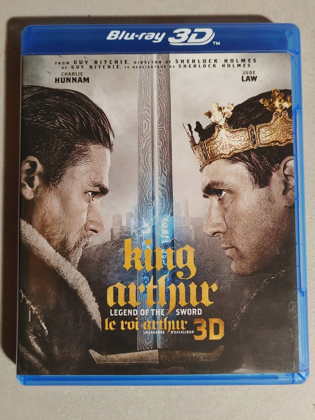 King Arthur Legend of the Sword 3D Blu Ray