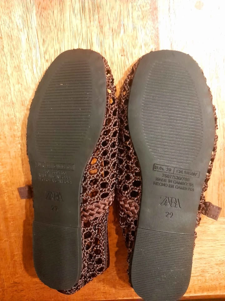 Girl's Ballet Flats Zara size 29 (US12) - photo 2