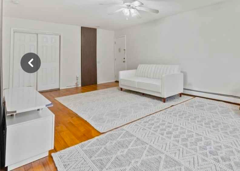 White Convertible Couch, Like New - photo 3