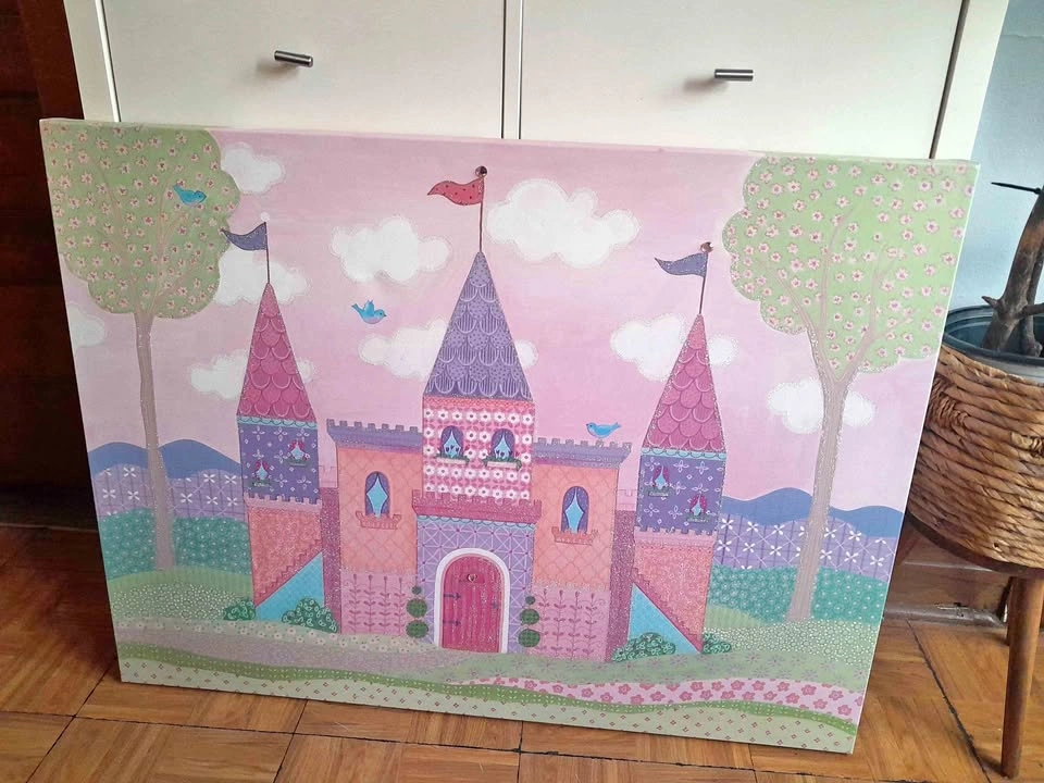Two Decorative Canvas