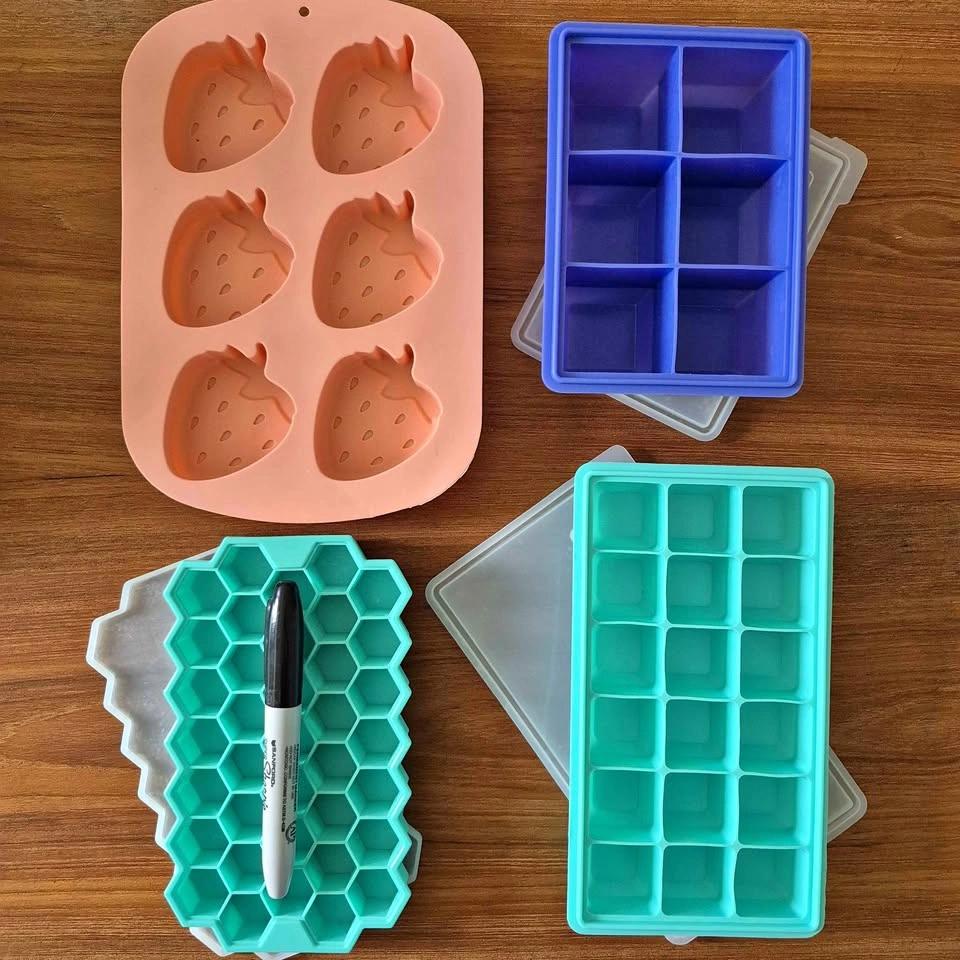 Silicone Ice Moulds - All Four as a Set