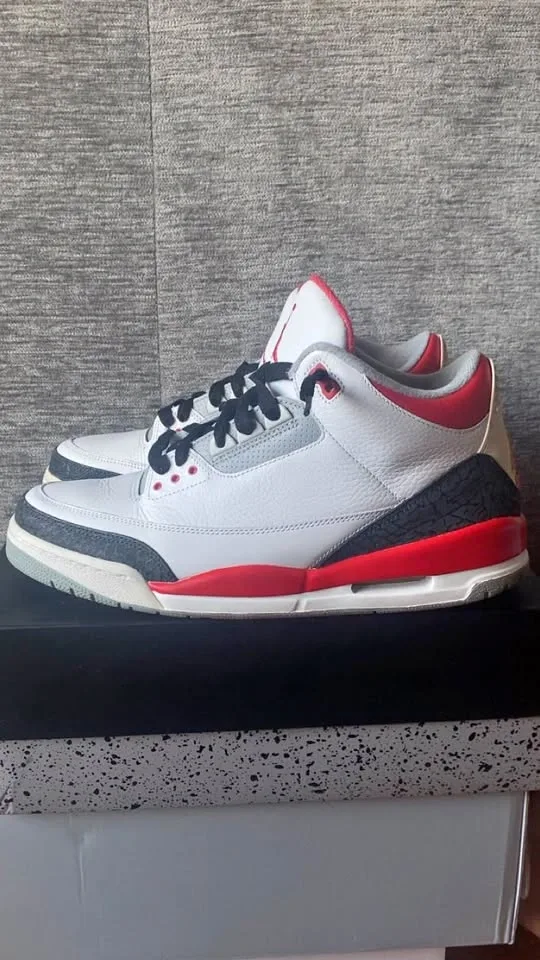 Jordan 3 Fire red (2007) size 11