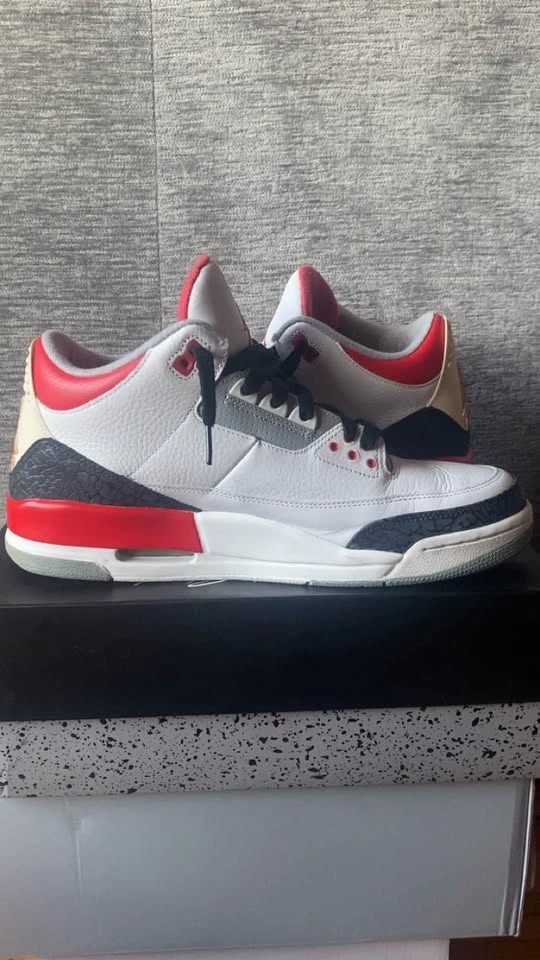 Jordan 3 Fire red (2007) size 11 - photo 2