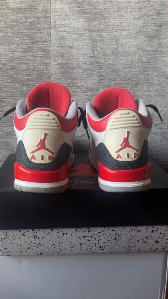 Jordan 3 Fire red (2007) size 11 - photo 3