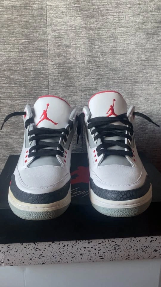 Jordan 3 Fire red (2007) size 11 - photo 4