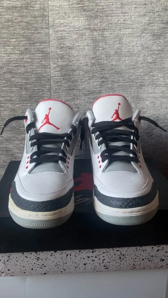 Jordan 3 Fire red (2007) size 11 - photo 4