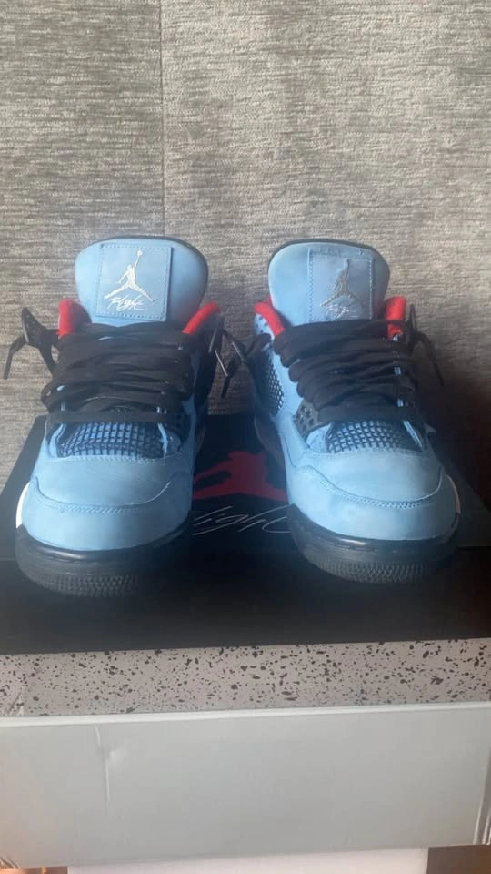 Jordan 4 Travis Scott Cactus Jack size 10.5 - photo 2