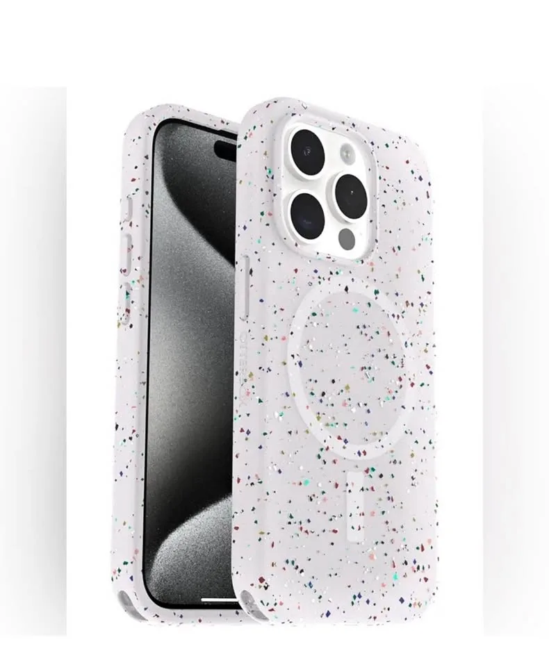 OtterBox White Silver Speckled iPhone Case thumbnail