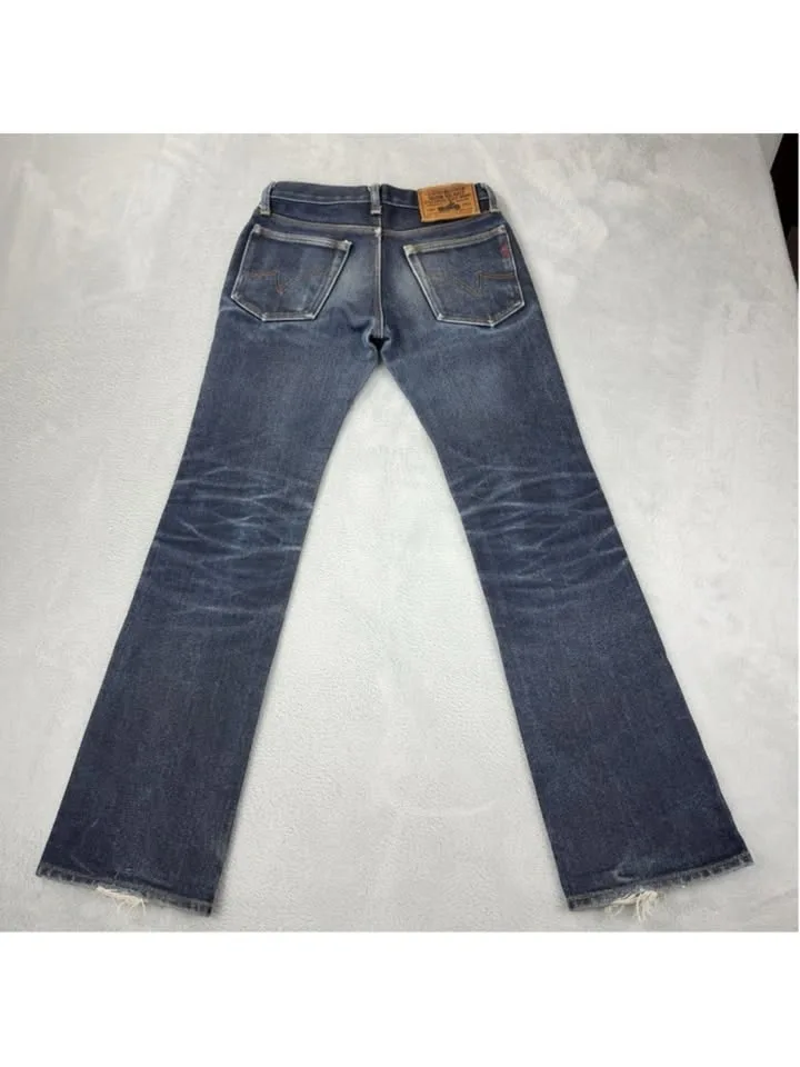 Iron Heart Men's 28x30 Lot 461 21oz Extra Heavy Black Denim - photo 3