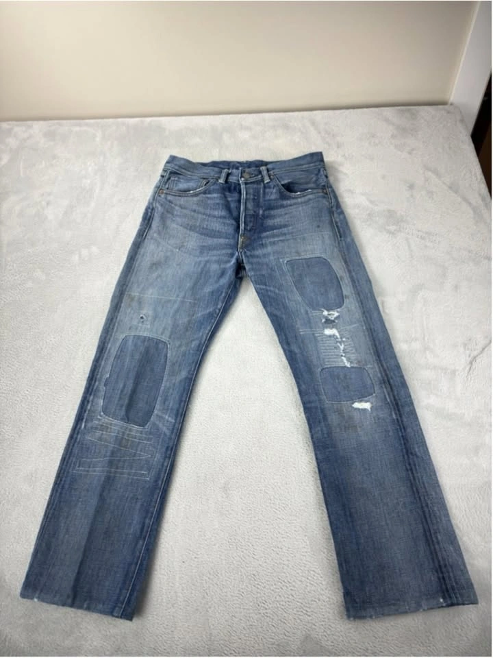 RRL Double RL 1936 Buckle Back Selvedge Jeans - 30x28