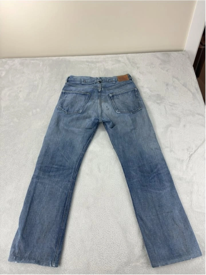 RRL Double RL 1936 Buckle Back Selvedge Jeans - 30x28 - photo 5
