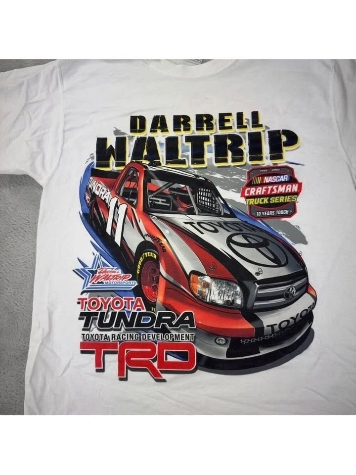 Vintage Men's Size Medium Darrell Waltrip Racing T-Shirt - photo 4