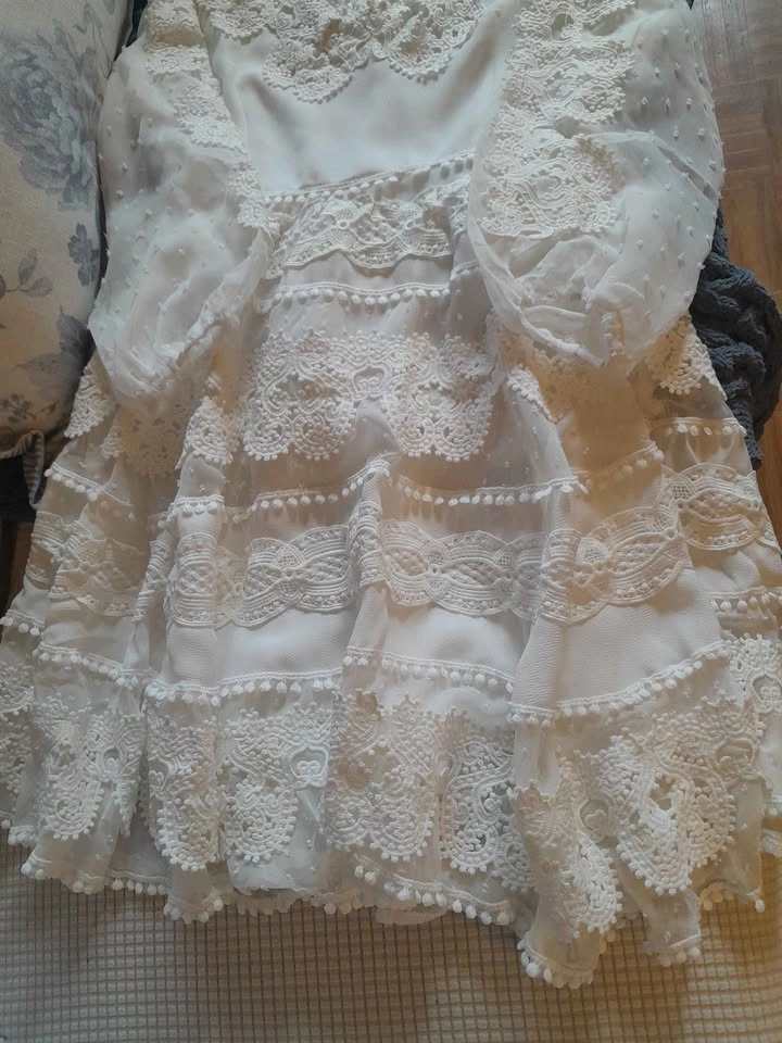 Women's V-Neck Bohemian Dress Size XS - photo 3
