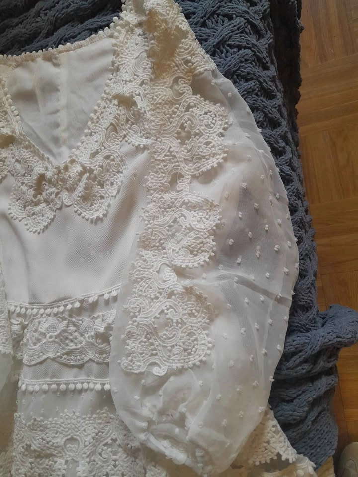 Women's V-Neck Bohemian Dress Size XS - photo 4