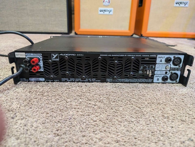 Yorkville AudioPro 3400 - photo 2