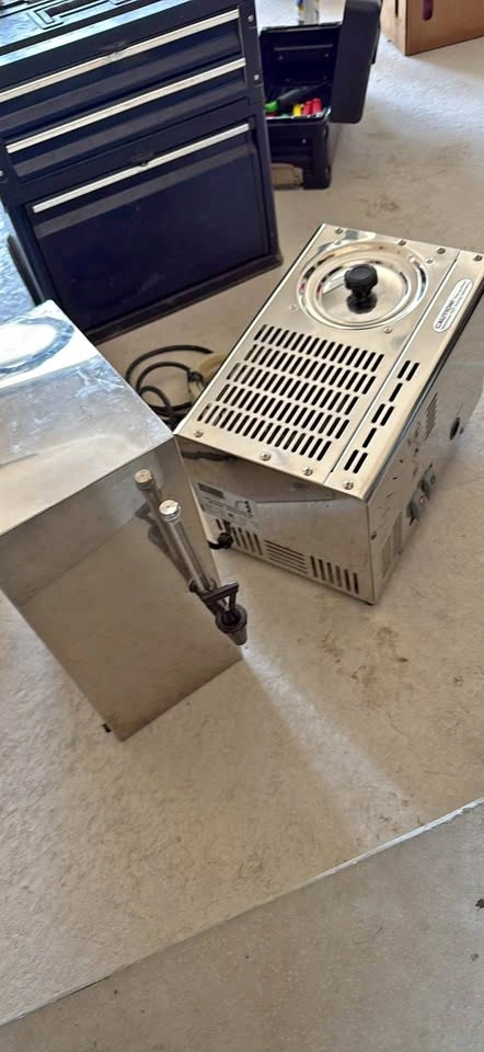 Stainless Steel Commercial Beverage Dispenser Warmer