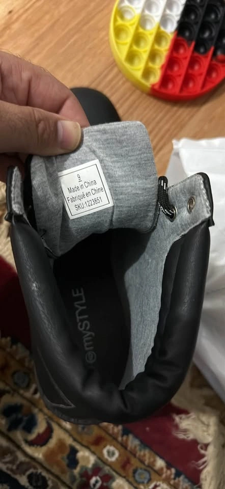 mySTYLE Black Boots Size 9 - photo 2