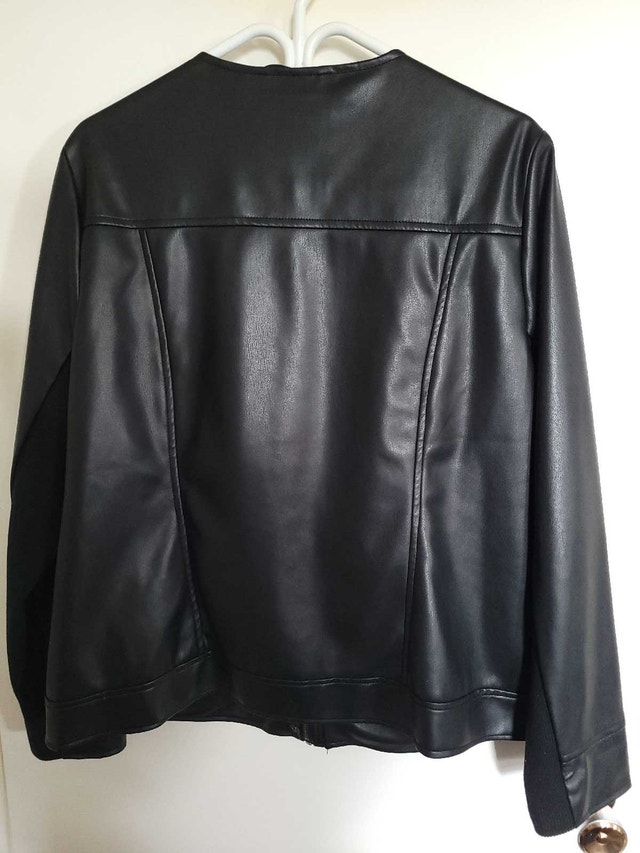Penn Faux Leather Jacket - photo 2