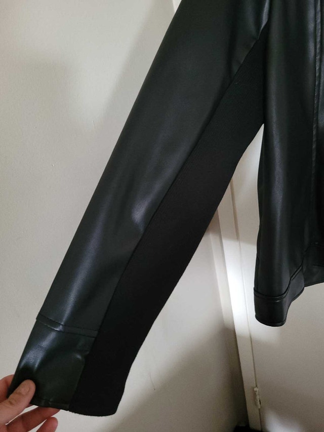 Penn Faux Leather Jacket - photo 3