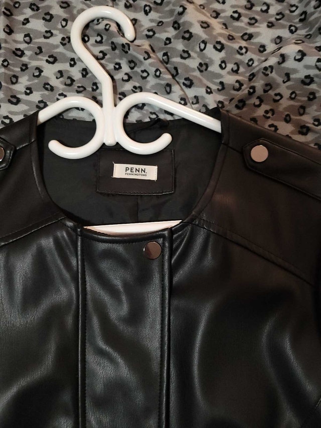 Penn Faux Leather Jacket - photo 5