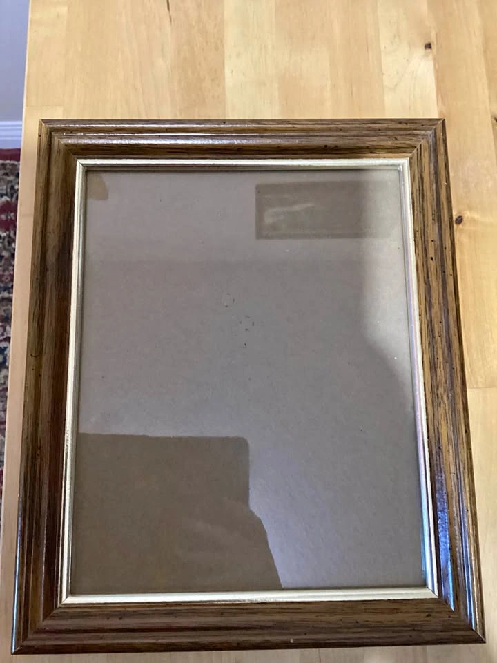 8x10 brown frame