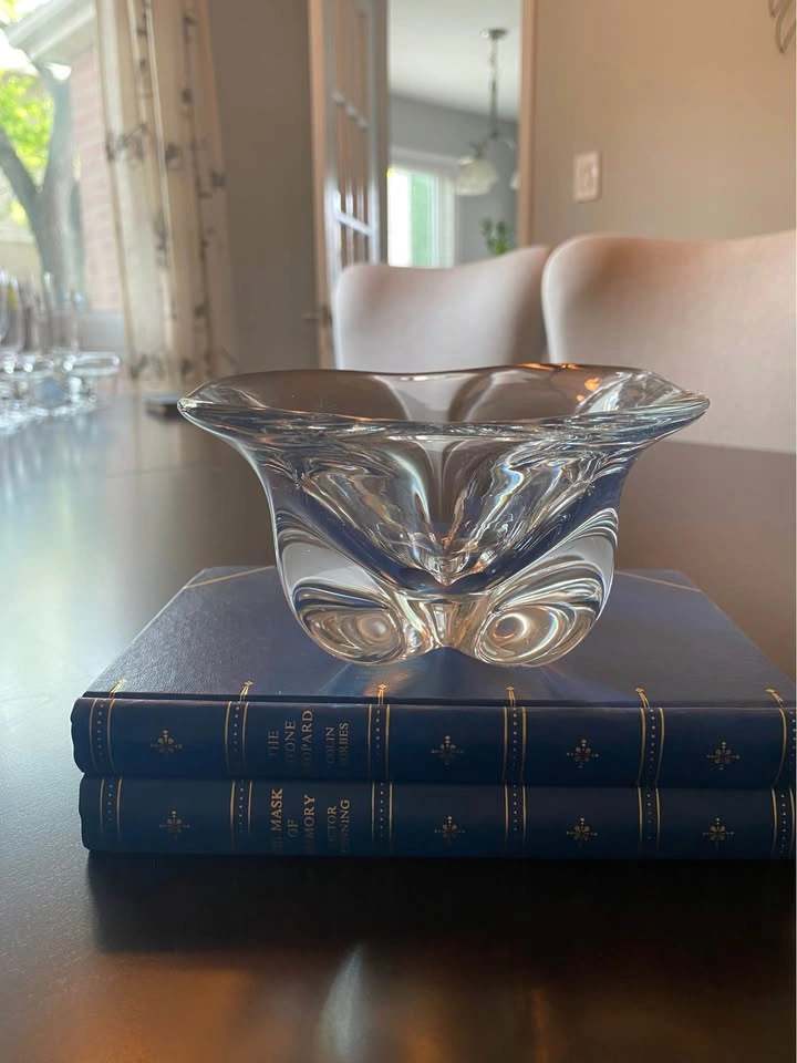 Orrefors Kostaboda Art Glass Bowl by Edvard Hald - photo 2