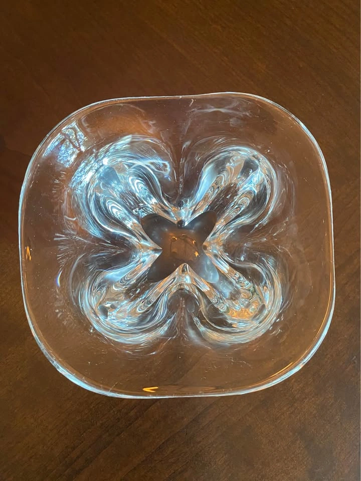 Orrefors Kostaboda Art Glass Bowl by Edvard Hald - photo 3