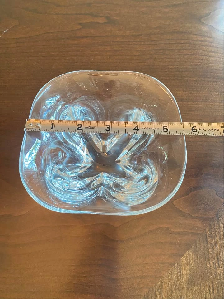 Orrefors Kostaboda Art Glass Bowl by Edvard Hald - photo 4