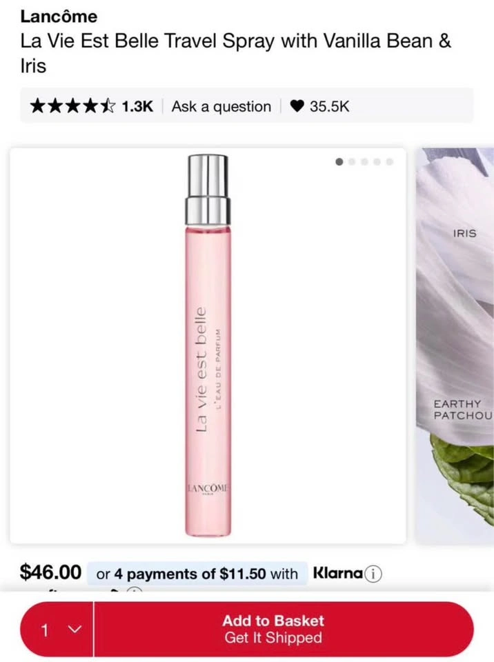 Lancôme La Vie Est Belle Eau de Parfum Travel Spray 10ml - photo 3