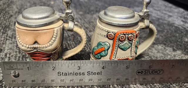 German Beer Stein Miniature Set - photo 2