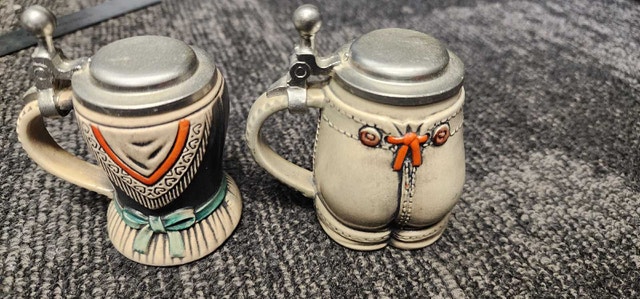 German Beer Stein Miniature Set - photo 3