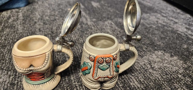 German Beer Stein Miniature Set - photo 4