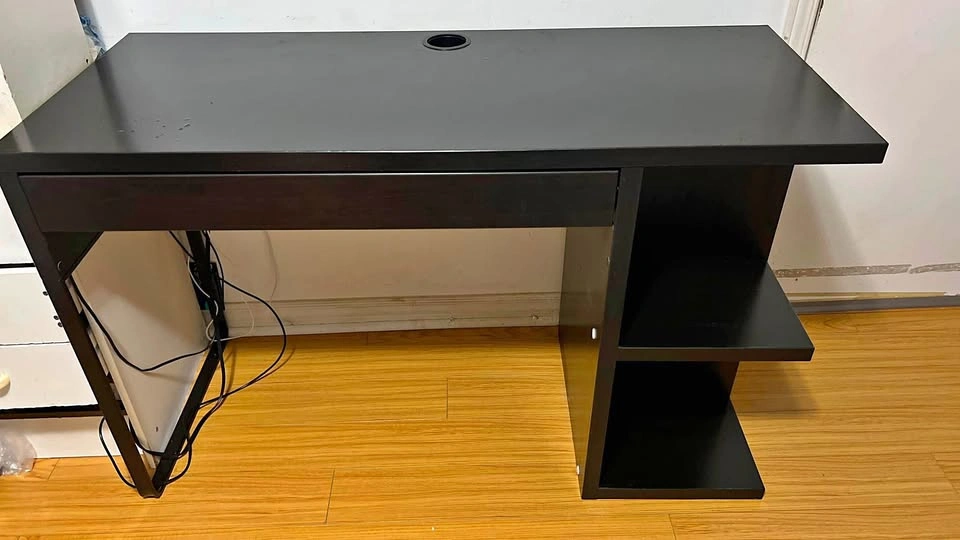 IKEA MICKE Desk (Moving Sale!) – Open Storage Edition
