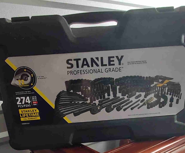 Stanley professional tool set New