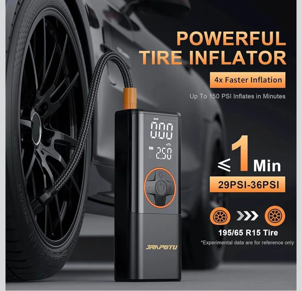 150PSI Tire Inflator Portable Air Compressor - photo 2